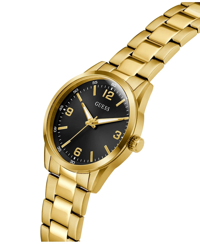 Guess Men's Gold Tone Analog Watch, 40mm