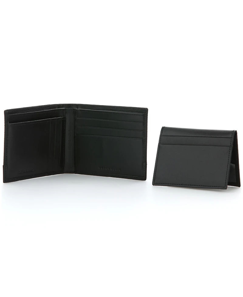 Perry Ellis Portfolio Men's Leather Passcase Wallet