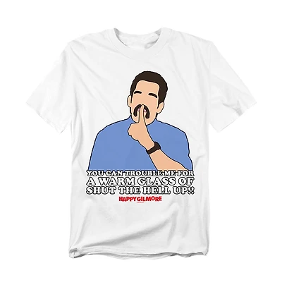 Logovision Men's Happy Gilmore Shut Up T-Shirt
