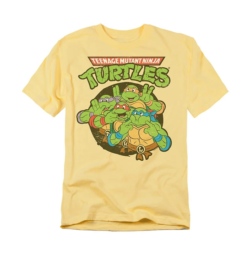 Logovision Men's Teenage Mutant Ninja Turtlessilly Turtles T-Shirt