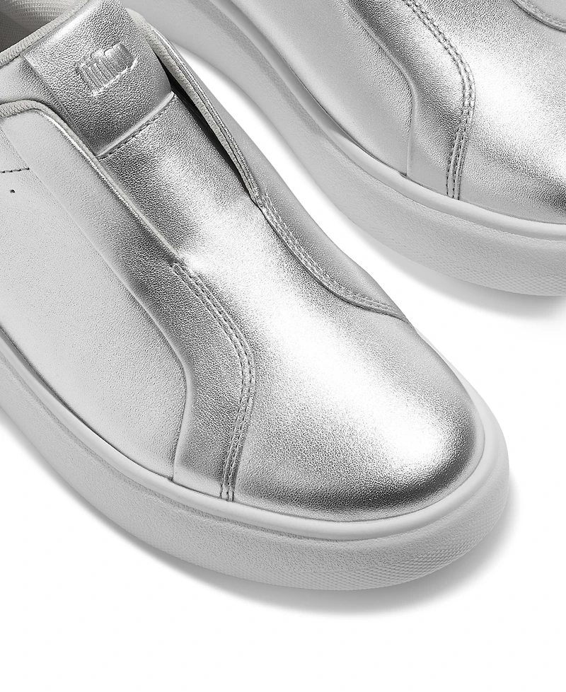 FitFlop Women's Rtg Leather Laceless Sneakers