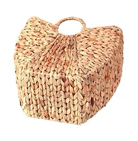 Vintiquewise Large Wicker Laundry Basket with Round Handles