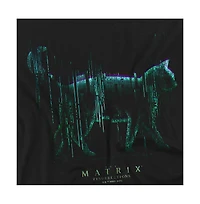 Logovision Men's The Matrix Glitch Cat T-Shirt