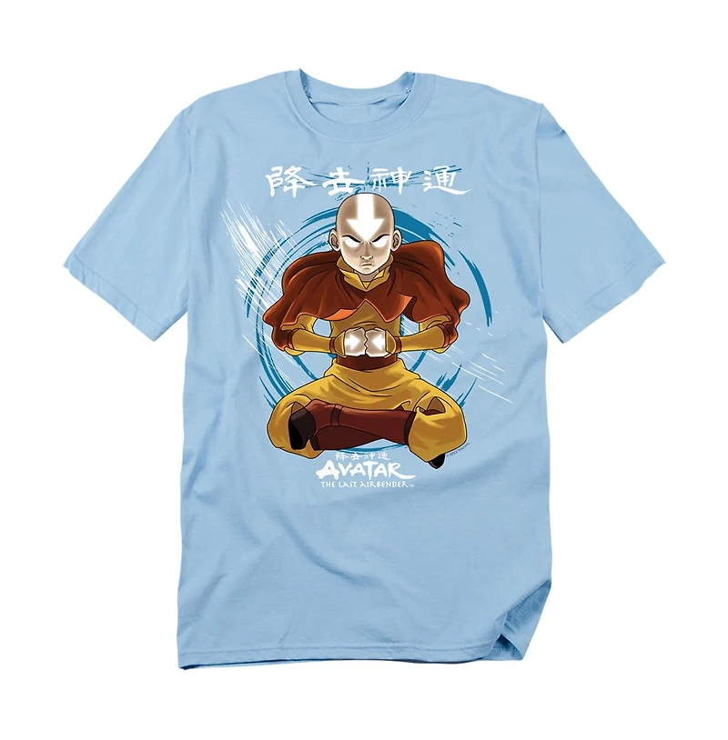 Logovision Men's Avatar The Last Airbender Power Of Air T-Shirt