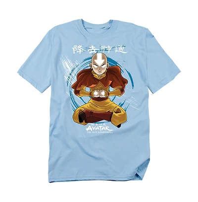 Logovision Men's Avatar The Last Airbender Power Of Air T-Shirt