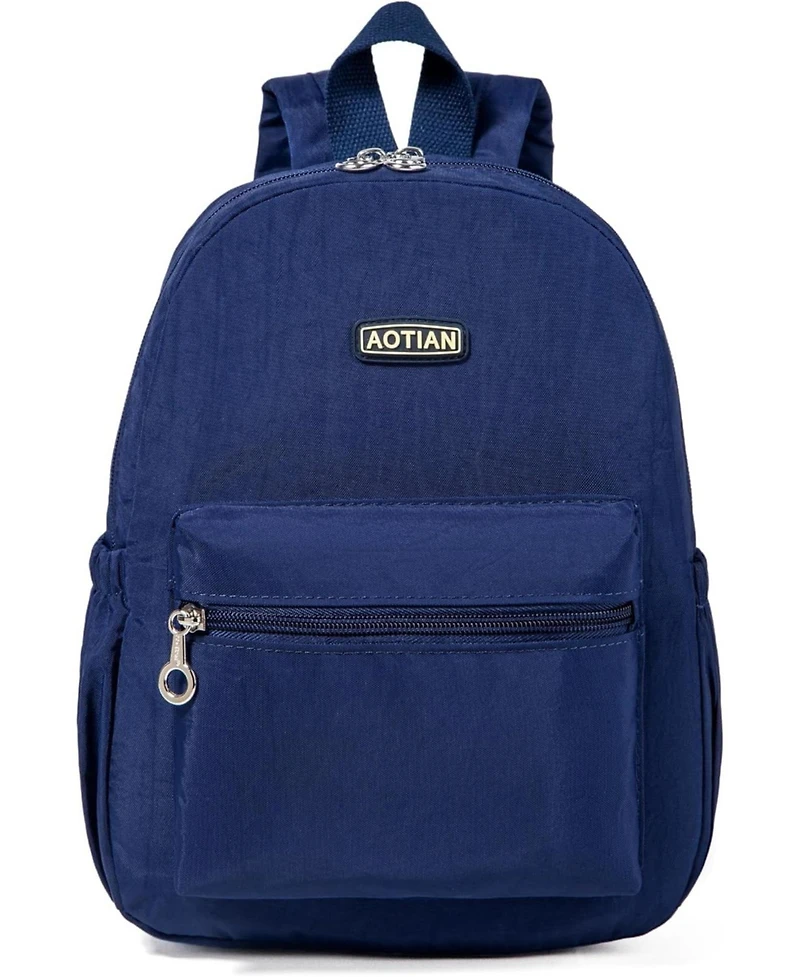 Mini Lightweight 11.8 Inch Backpack Durable Travel Hiking Women and Girls Small Daypack, 7 Liters Blue