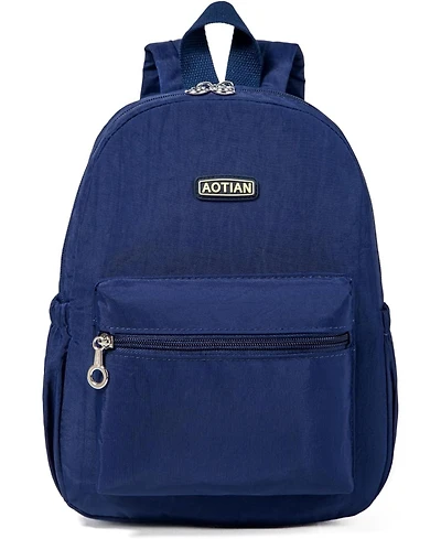 Mini Lightweight 11.8 Inch Backpack Durable Travel Hiking Women and Girls Small Daypack, 7 Liters Blue