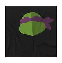 Logovision Men's Tmnt Donnie Face T-Shirt