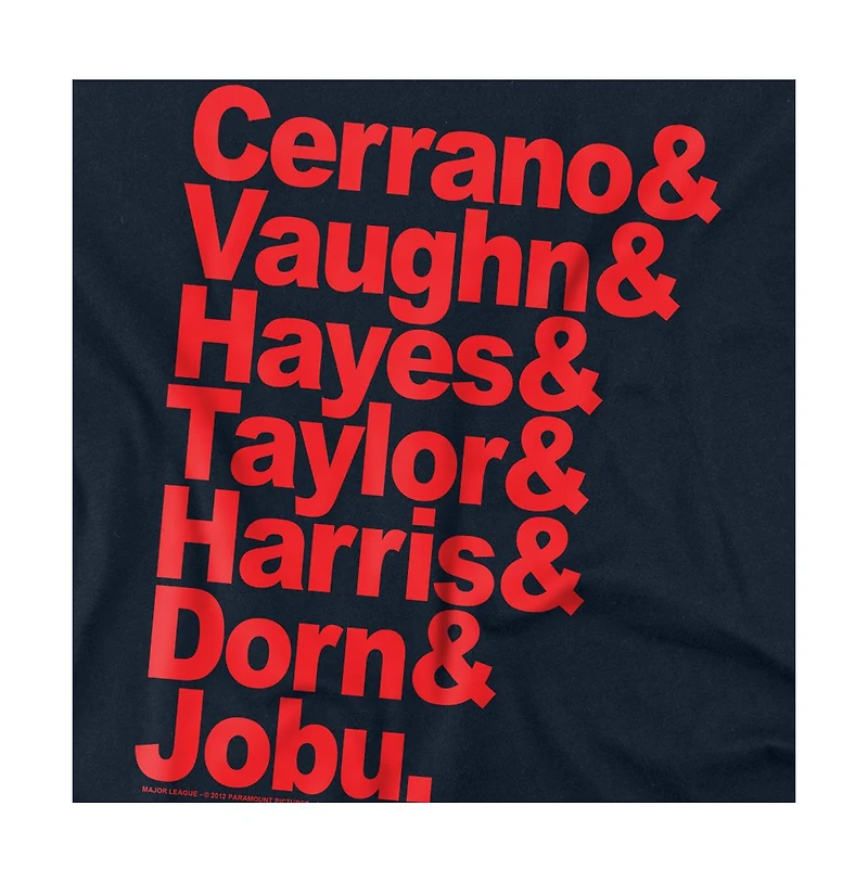 Logovision Men's Major League Team Roster T-Shirt