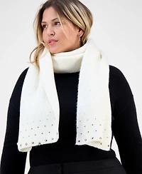 I.n.c. International Concepts Solid Studded Muffler Scarf, Macy's Exclusive