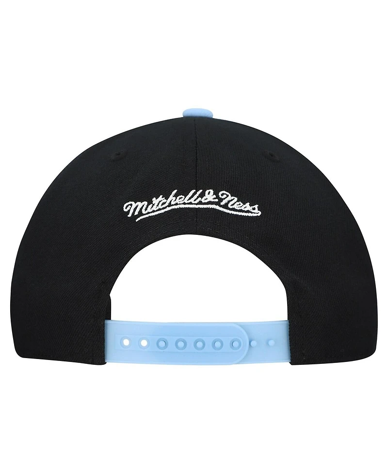 Mitchell & Ness Men's and Women's Black Kansas City Royals Basic Coop Pro Adjustable Hat