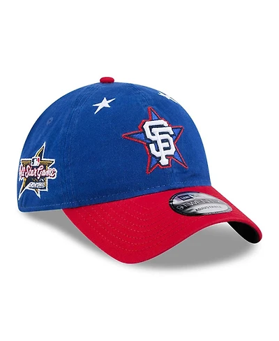 New Era Men's Blue/Red San Francisco Giants 2025 Mlb All-Star Game Workout 9TWENTY Adjustable Hat