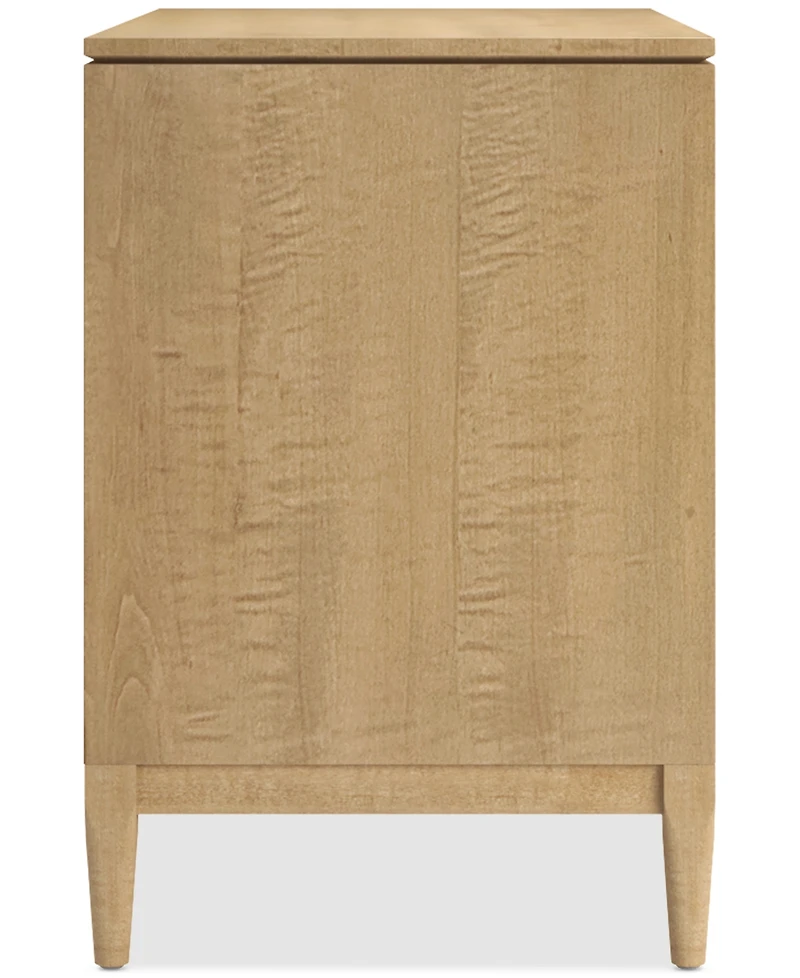 A.r.t. Furniture Loft 32" Wood 3-Drawer Bedside Chest