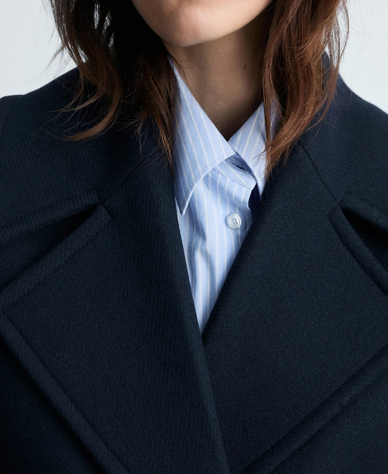 Mango Women's Maxi Lapels Wool-Blend Jacket
