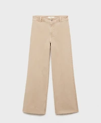 Mango Women's Catherin Culotte High-Rise Jeans