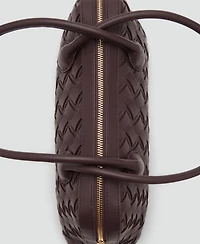 Mango Women's Braided Bowling Bag