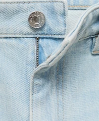 Mango Women's New Mom Comfort High-Rise Jeans