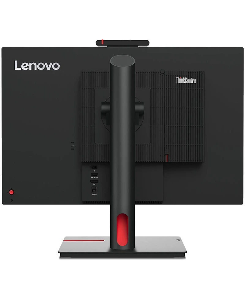 Lenovo Tiny-In-One 24 Gen 5 23.8" 16:9 Full Hd Touchscreen Ips Wled Lcd Monitor, Black