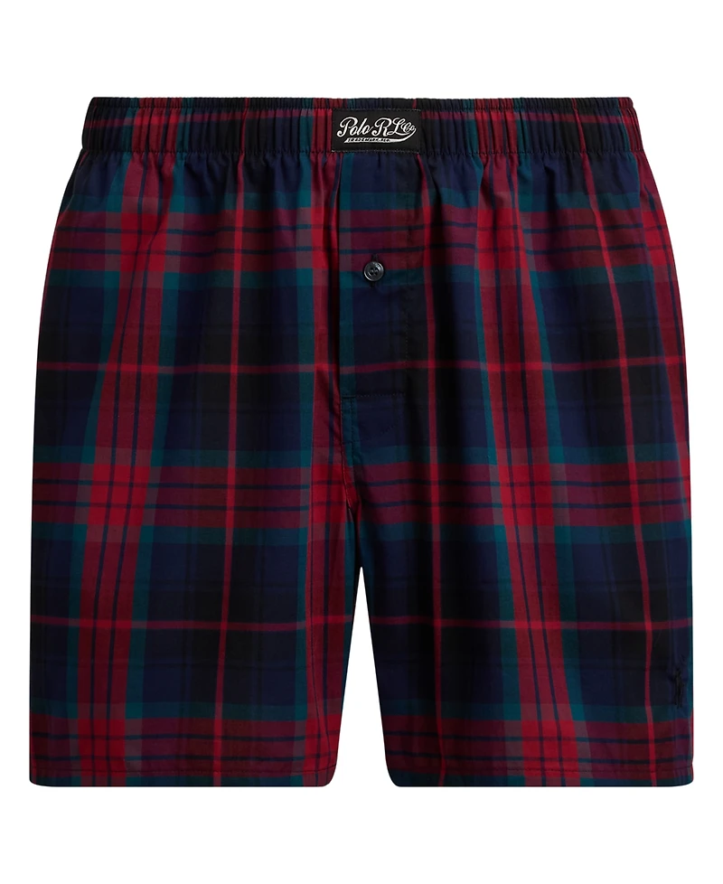 Polo Ralph Lauren Men's Woven Single-Button Fly Boxer Shorts