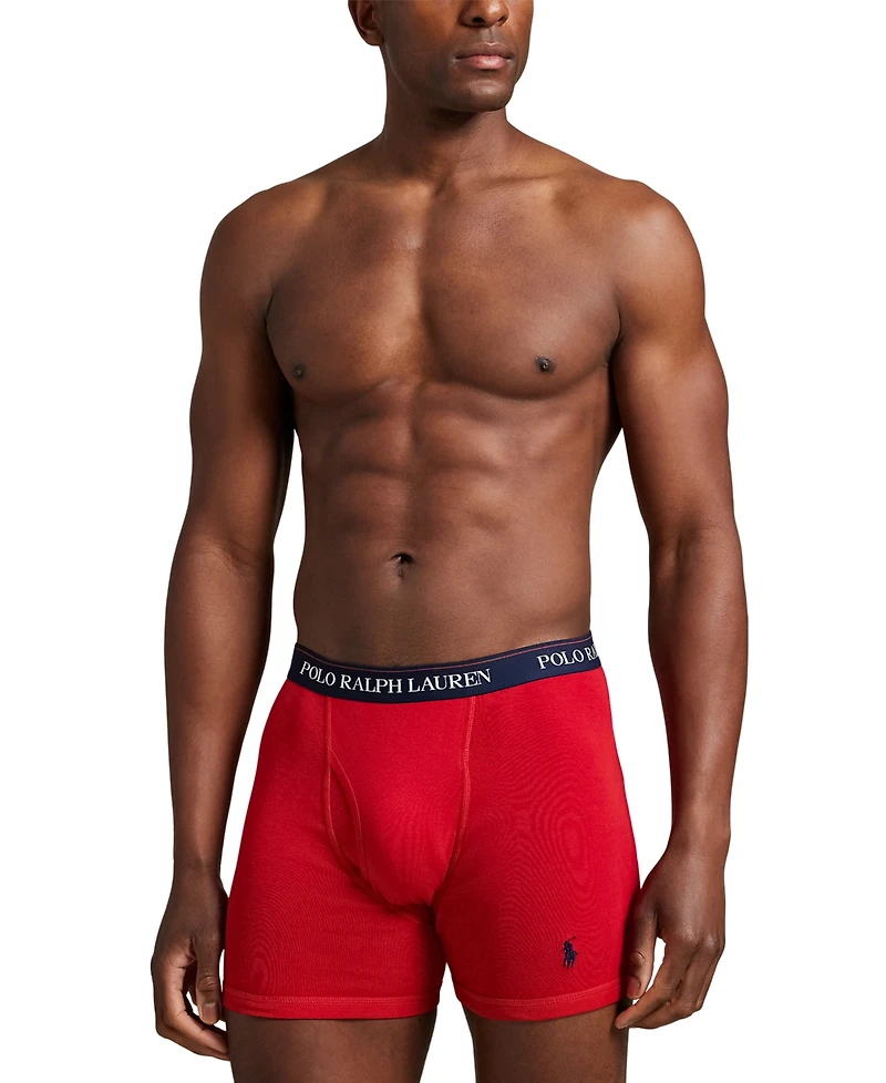 Polo Ralph Lauren Men's 3-Pack Classic Fit Boxer Briefs