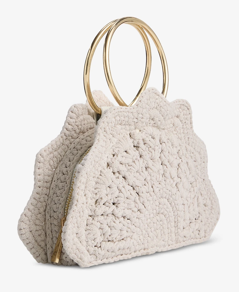 Women's Crocheted Top-Handle Handbag, Macy's Exclusive - On 34th | Alix Friedberg Capsule Collection