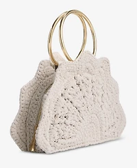 Women's Crocheted Top-Handle Handbag, Macy's Exclusive - On 34th | Alix Friedberg Capsule Collection