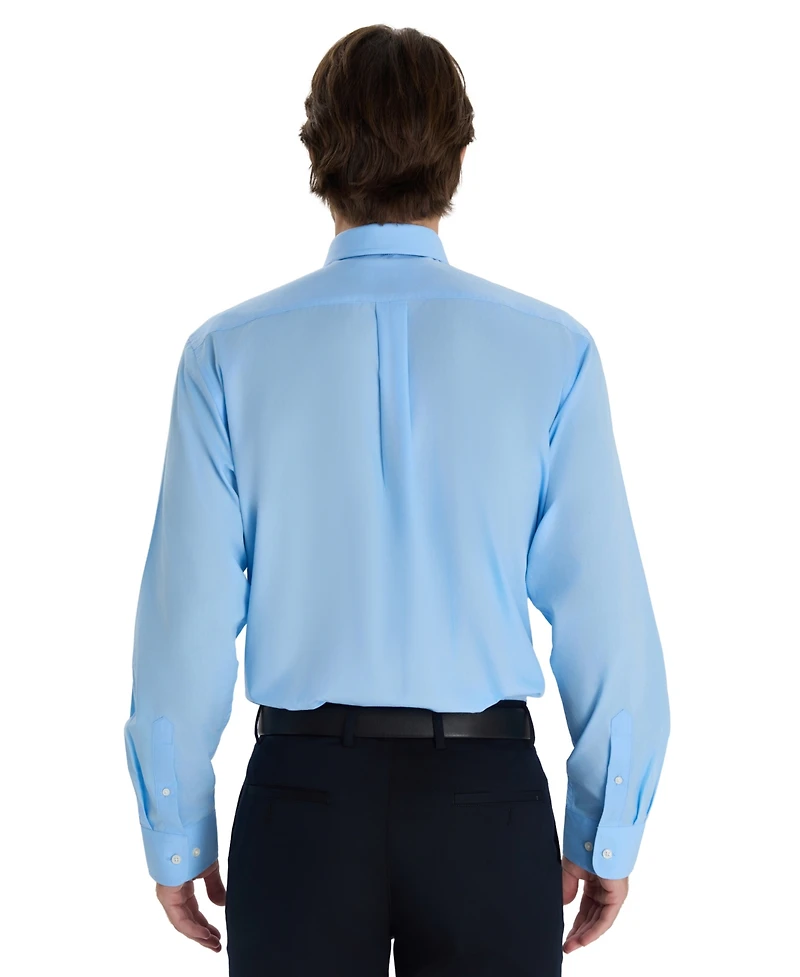 Club Room Men's Regular Fit Solid Dress Shirt, Macy's Exclusive