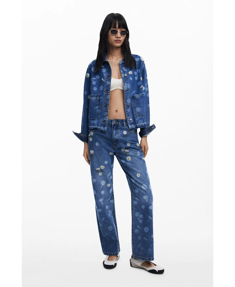 Desigual Women's Daisy denim jacket