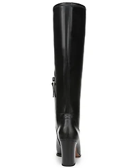 Franco Sarto Women's Jonie Wide Calf Square Toe Zip Tall Boots