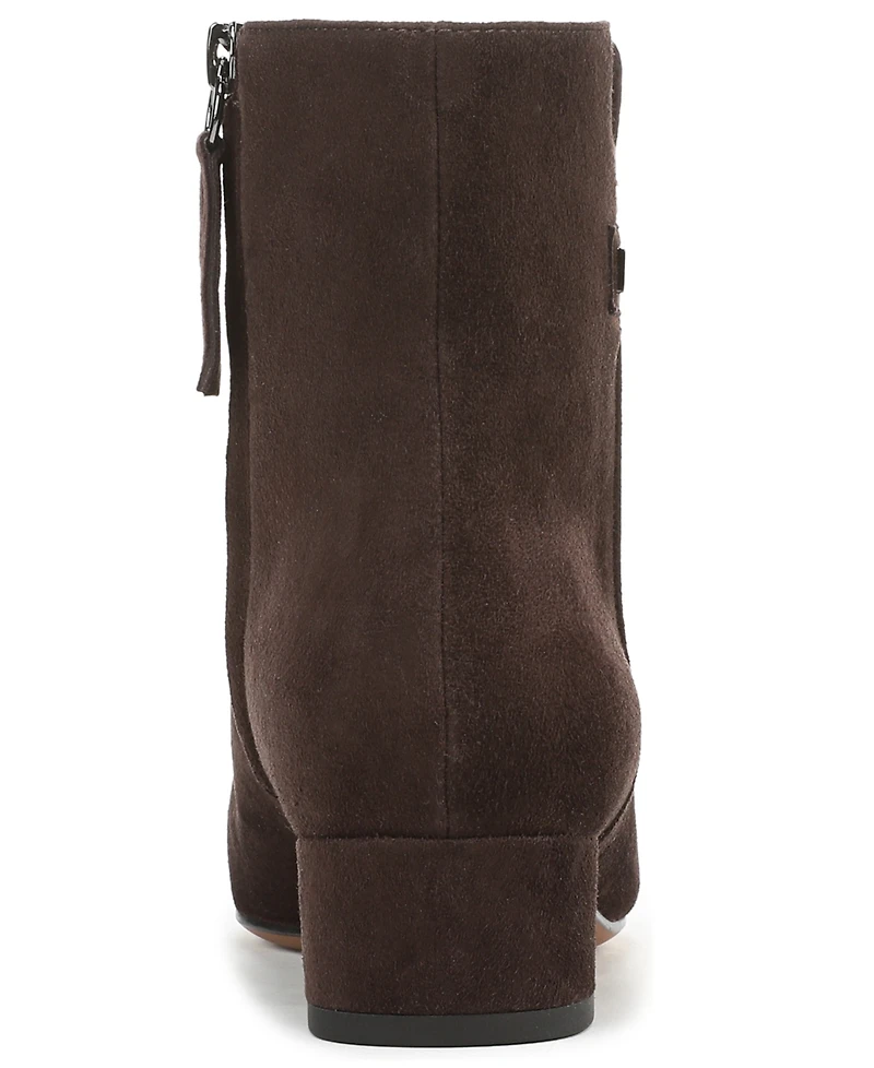 Franco Sarto Women's Luella Square Toe Zip Ankle Boots