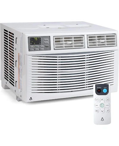 gaomon 8,000 Btu Window Ac - Quiet Performance, Dehumidify & Fan Modes, Remote Control Included, Easy Setup, Perfect for Home and Office