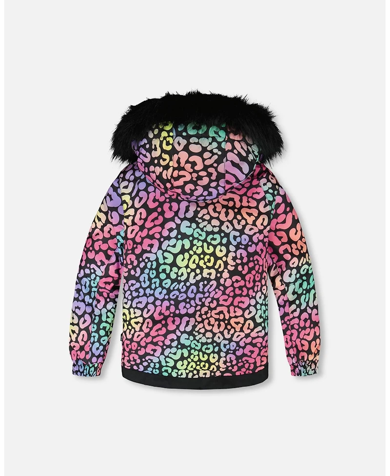 Deux par Girl Two-Piece Play Snowsuit Multicolor