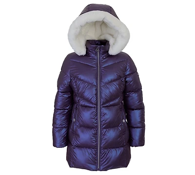 Michael Kors Big Girls Stadium Puffer Jacket