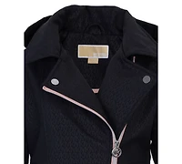 Michael Kors Toddler and Little Girls Asymmetric Zip Softshell Jacket