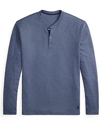 Polo Ralph Lauren Men's Long Sleeve Herringbone Henley Sleep Shirt