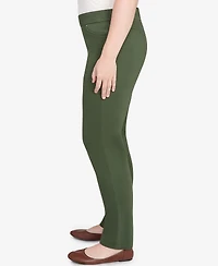 Alfred Dunner Petite Mount Laurel Allure Front Pocket Medium Length Pants