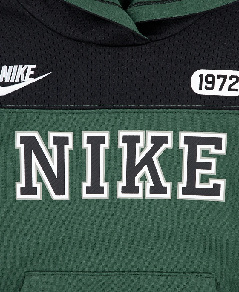 Nike Little Boys 2-Piecs Sportswear P.e. Blocked Pullover & Pant Set