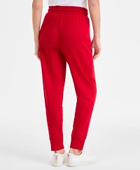 Nautica Jeans Women's Hotfix Logo Jogger Pants