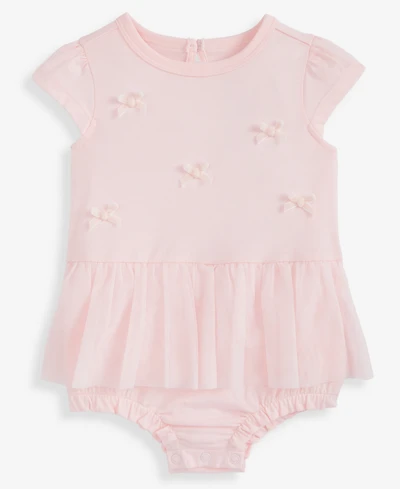 First Impressions Baby Girls Velvet Bows Skirt Sunsuit, Macy's Exclusive