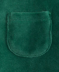 First Impressions Baby Boys Solid Velour Top, Macy's Exclusive