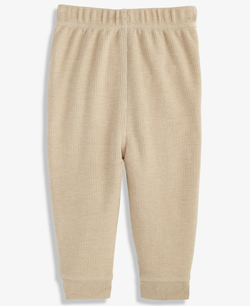 First Impressions Baby Boys Solid Waffle Jogger Pants, Exclusively at Macy's