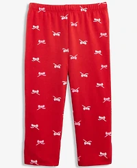 First Impressions Baby Girls Fun Bows Printed Leggings, Macy's Exclusive