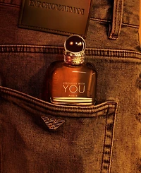 Giorgio Armani Men's Stronger With You Amber Eau de Parfum, 3.3 oz., Created For Macy's