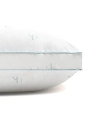 Calvin Klein Monogram Logo Density Collection Cotton X-Firm Pillow