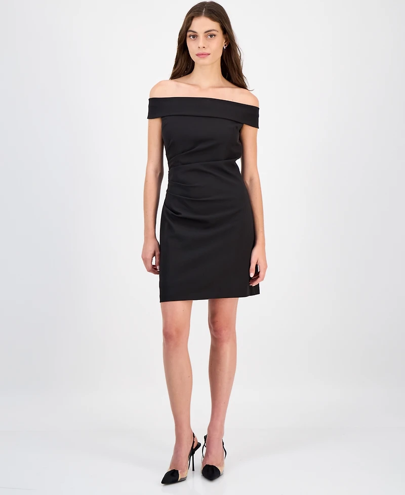 Sam Edelman Women's Off-The-Shoulder Mini Dress