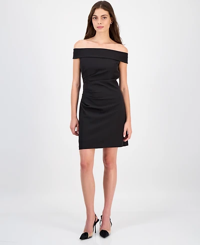Sam Edelman Women's Off-The-Shoulder Mini Dress