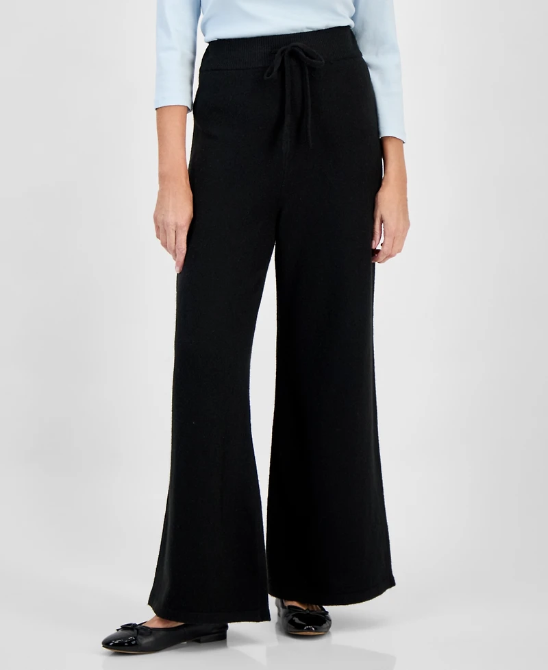 Style & Co Petite Lux Drawstring Pants, Macy's Exclusive