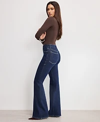 Good American Women's Flare Jeans
