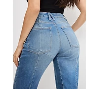Good American Women's Icon Straight Jeans
