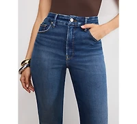 Good American Women's Soft Tech Curve Straight Jeans